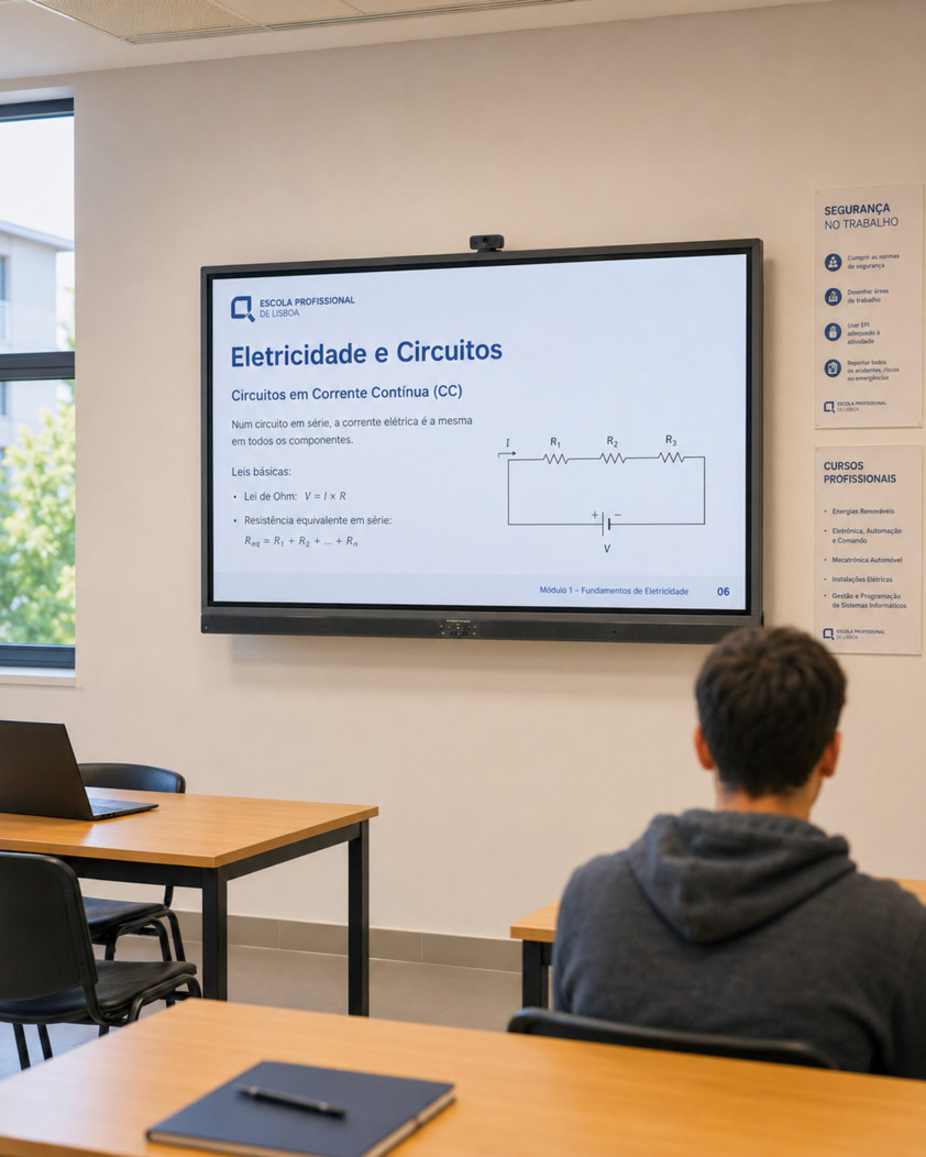 Quadro digital interativo para empresas e ensino