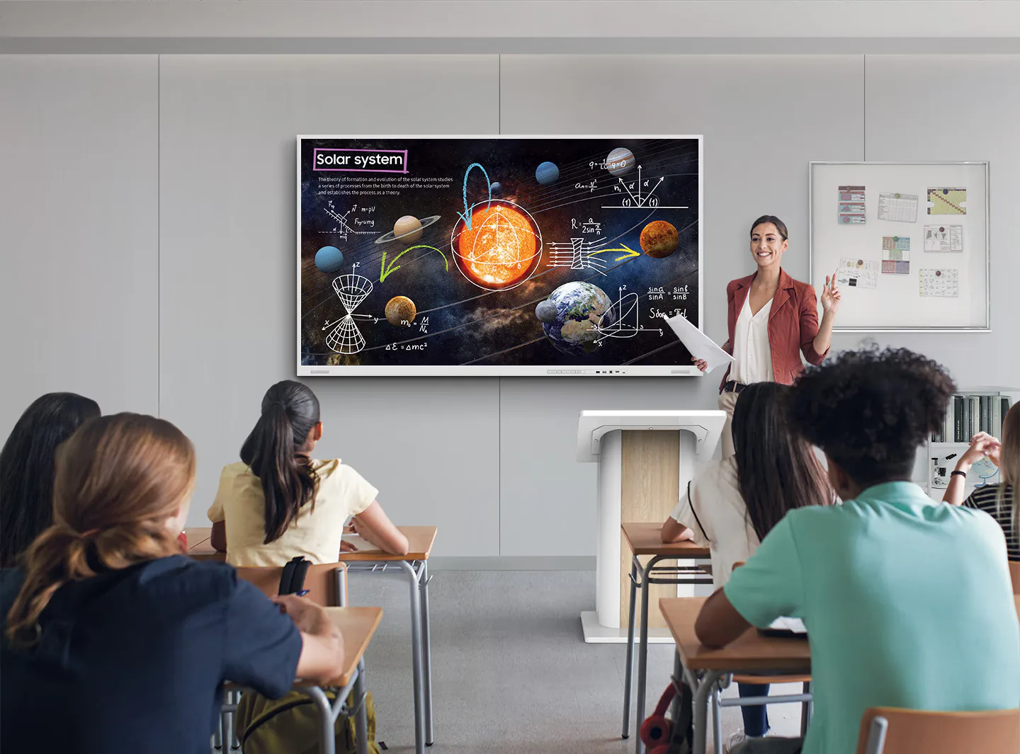 Quadros interativos para reuniões, aulas e apresentações mais dinâmicas